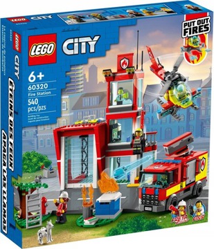LEGO 60320 CITY Remiza strażacka