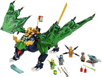 LEGO 71766 NINJAGO Legendarny smok Lloyda - obrazek 2