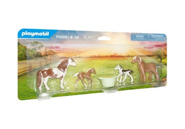 PLAYMOBIL 71000 Dwa konie islandzkie ze źrebakiem