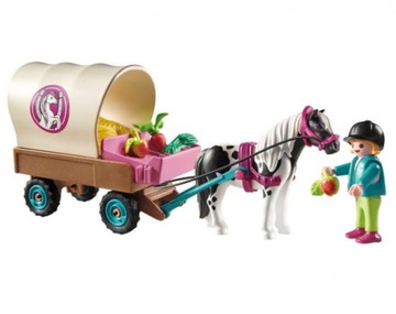 PLAYMOBIL 70998 Bryczka z kucykiem - obrazek 3