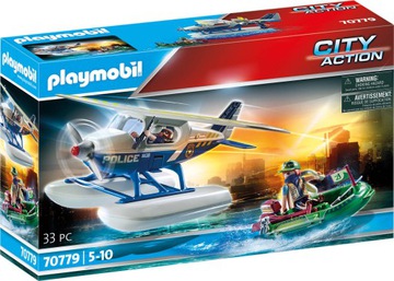 PLAYMOBIL 70779 Policyjny samolot wodny