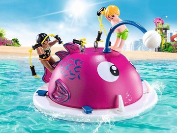 PLAYMOBIL 70613 Pływająca wyspa do wspinania - obrazek 3