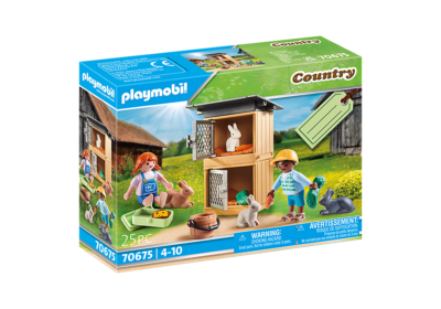 PLAYMOBIL 70675 Zestaw upominkowy "Karmienie królików"