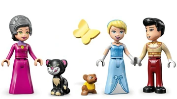 LEGO 43206 DISNEY Zamek Kopciuszka i księcia z bajki - obrazek 3