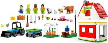 LEGO 60346 CITY Stodoła i zwierzęta gospodarskie - obrazek 2