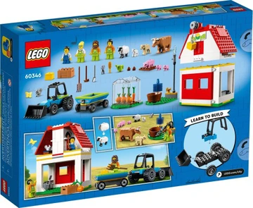 LEGO 60346 CITY Stodoła i zwierzęta gospodarskie - obrazek 4