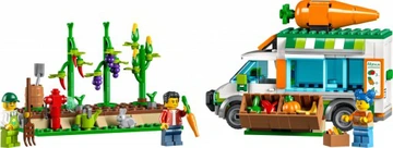 LEGO 60345 CITY Furgonetka na targu - obrazek 2