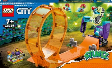 LEGO 60338 CITY Kaskaderska pętla i szympans demolka