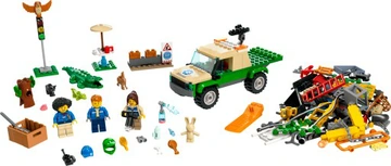 LEGO 60353 CITY Misje ratowania dzikich zwierząt - obrazek 2