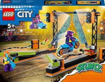 LEGO 60340 CITY Wyzwanie kaskaderskie: ostrze