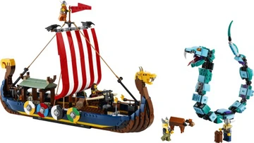 LEGO 31132 CREATOR Statek wikingów i wąż z Midgardu - obrazek 2