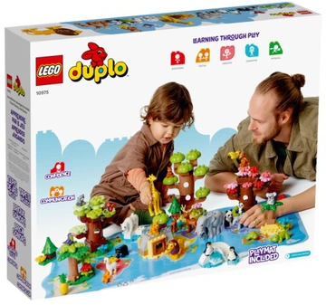 LEGO 10975 DUPLO Dzikie zwierzęta świata - obrazek 4
