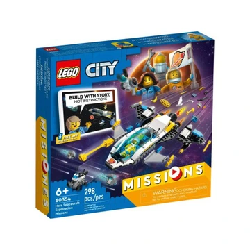 LEGO 60354 CITY Wyprawy badawcze statkiem marsjańskim
