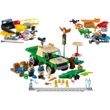 LEGO 60353 CITY Misje ratowania dzikich zwierząt - obrazek 3