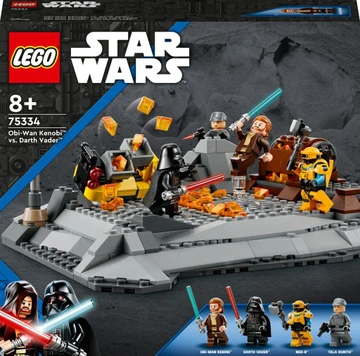 LEGO 75334 STAR WARS Obi-Wan Kenobi™ kontra Darth Vader™