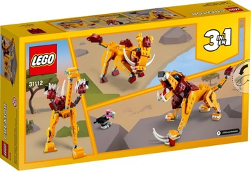 LEGO 31112 CREATOR Dziki lew - obrazek 3