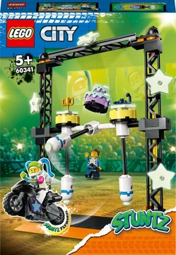 LEGO 60341 CITY Wyzwanie kaskaderskie: przewracanie