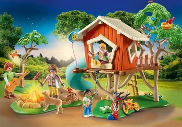 PLAYMOBIL 71001 Domek na drzewie ze zjeżdżalnią - obrazek 2