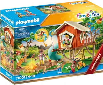 PLAYMOBIL 71001  Domek na drzewie ze zjeżdżalnią