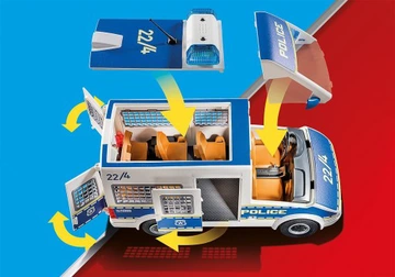 PLAYMOBIL 70899 Transporter policyjny ze światłem i dźwiękiem - obrazek 3