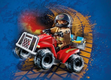 PLAYMOBIL 71090 Pożarniczy Speed Quad - obrazek 2