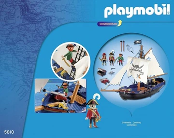 PLAYMOBIL 5810 Statek - obrazek 3