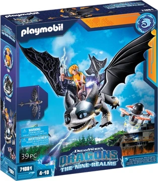 PLAYMOBIL 71081 Dragons: The Nine Realms - Thunder & Tom