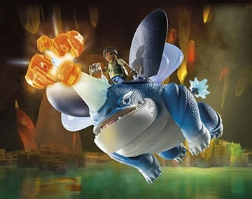 PLAYMOBIL 71082 Dragons: The Nine Realms - Plowhorn & D'Angelo - obrazek 3