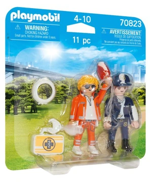 PLAYMOBIL 70823 DuoPack Lekarz pogotowia i policjantka