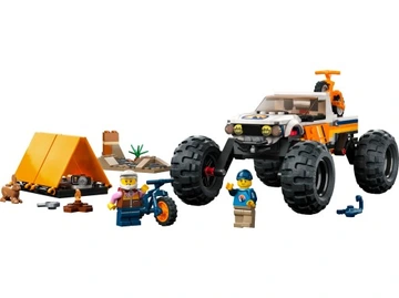 LEGO 60387 CITY Przygody samochodem terenowym z napędem 4x4 - obrazek 2