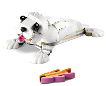 LEGO 31133 CREATOR Biały królik - obrazek 4
