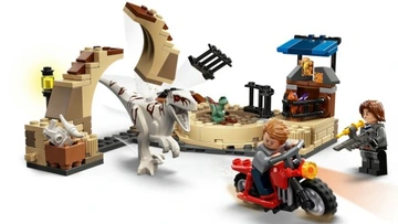 LEGO 76945 JURASSIC WORLD Atrociraptor Dinosaur: Bike Chase - obrazek 2