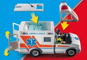 PLAYMOBIL 71232 Ambulans - obrazek 3