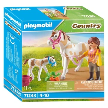 PLAYMOBIL 71243 Klacz ze źrebakiem