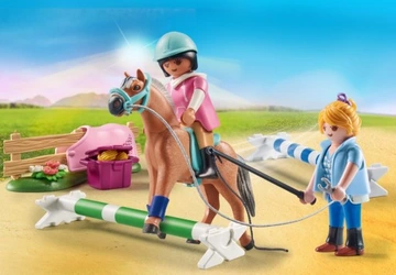 PLAYMOBIL 71242 Nauka jazdy konnej - obrazek 2