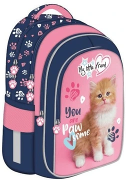 Plecak szkolny ST.RIGHT BPL-58 My Little Friend Ginger Kitty