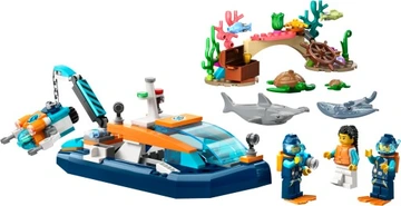 LEGO 60377 CITY Łódź do nurkowania badacza - obrazek 2