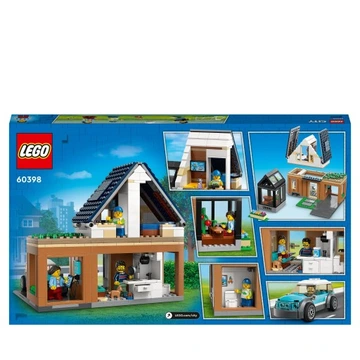 LEGO 60398 CITY Domek rodzinny i samochód elektryczny - obrazek 3