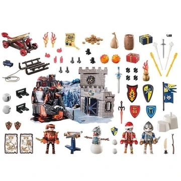 PLAYMOBIL 71346 Kalendarz adwentowy Novelmore - Bitwa na śniegu - obrazek 2