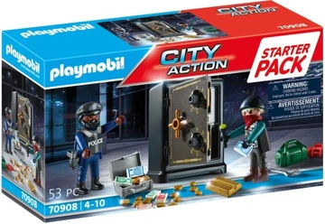 PLAYMOBIL 70908 Starter Pack Włamanie do sejfu