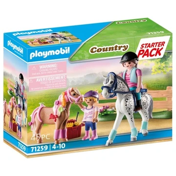 PLAYMOBIL 71259 Starter Pack Pielęgnacja koni