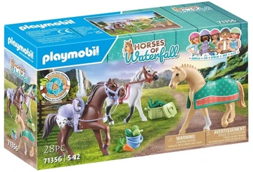 PLAYMOBIL 71356 3 konie: Morgan, Quarter Horse i Angloar