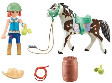 PLAYMOBIL 71358 Ellie i Sawdust ćwiczące western riding - obrazek 2