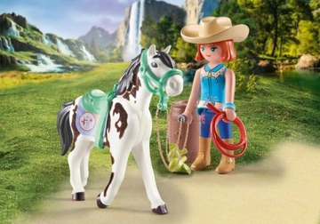 PLAYMOBIL 71358 Ellie i Sawdust ćwiczące western riding - obrazek 3