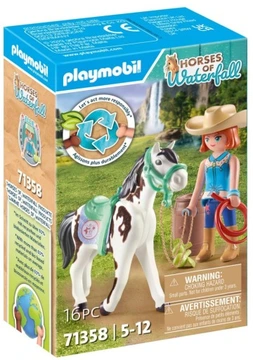 PLAYMOBIL 71358 Ellie i Sawdust ćwiczące western riding