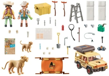 PLAYMOBIL 71293 Wiltopia - Z samochodem terenowym wśród lwów - obrazek 3
