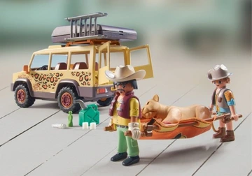 PLAYMOBIL 71293 Wiltopia - Z samochodem terenowym wśród lwów - obrazek 2