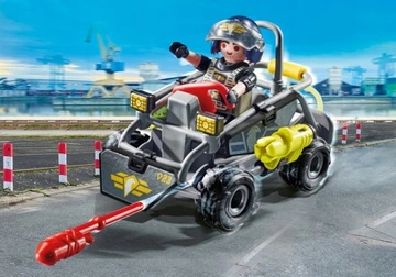 PLAYMOBIL 71147 Quad terenowy jednostki specjalnej - obrazek 3
