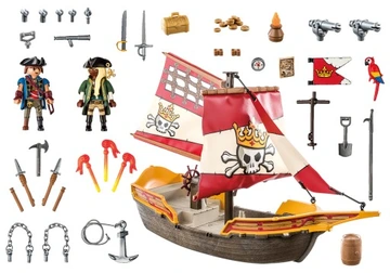 PLAYMOBIL 71418 Statek piracki - obrazek 2