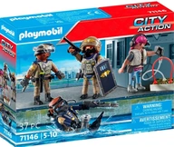 PLAYMOBIL 71146 Zestaw figurek jednostki specjalnej